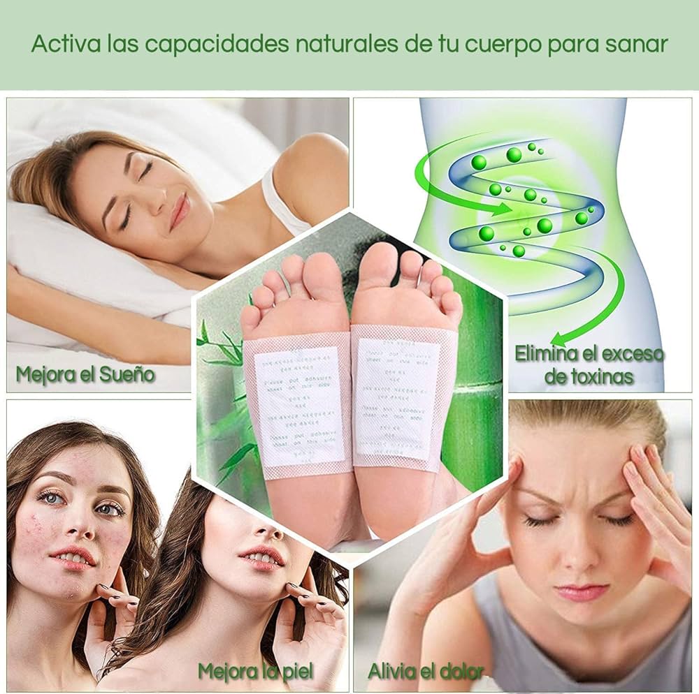Parches Detox Naturales Kinoki