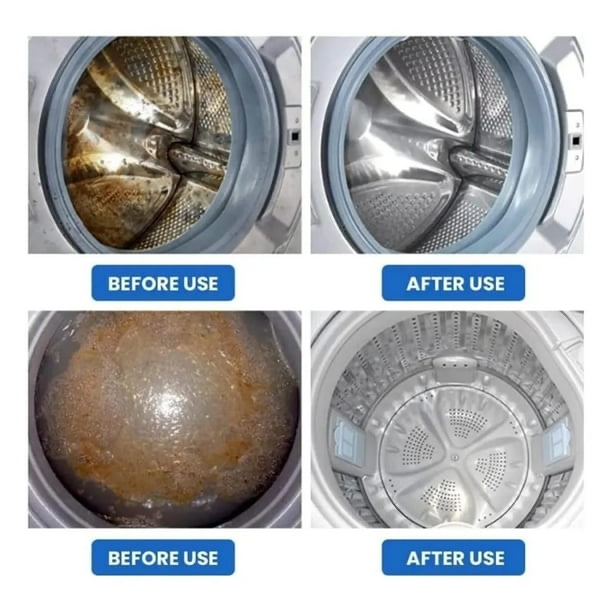 Set Pastillas Limpia Lavadora (12 Unid.)