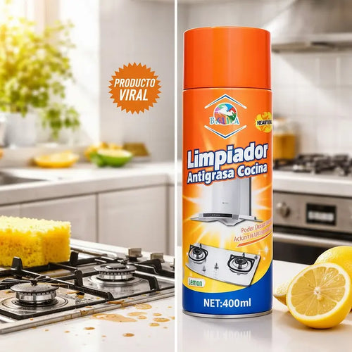 Desengrasante En Aerosol Aroma Limón